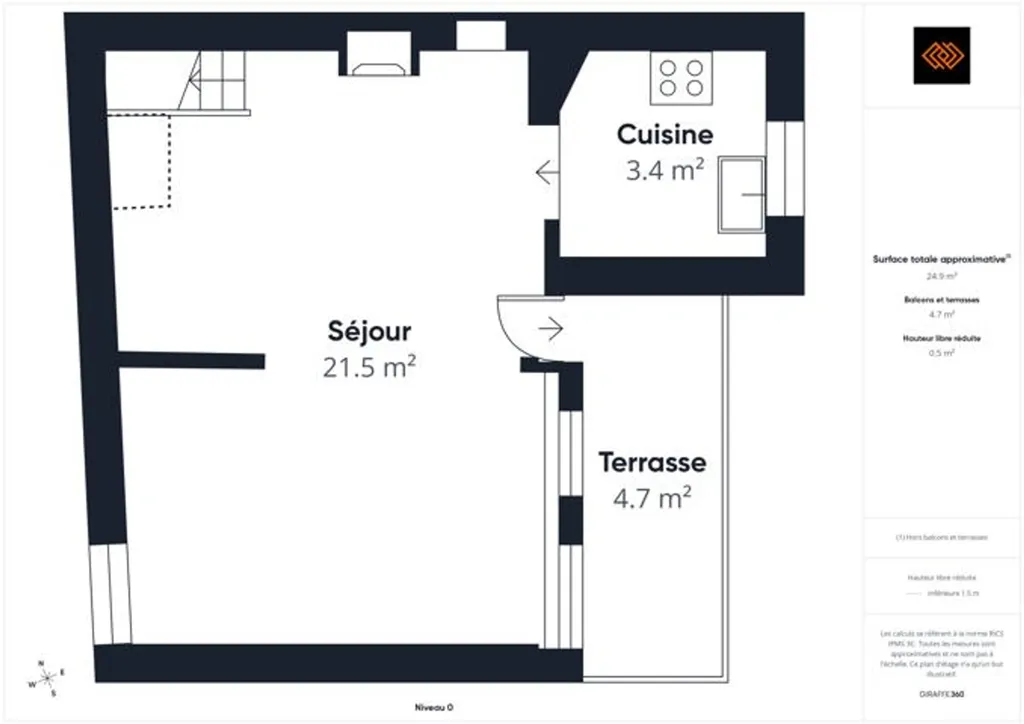 Plaan - One-Bedroom House with Garden in Malmedy