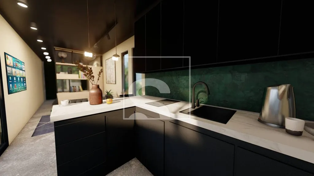 Cucina - Modular House with Pool in Marčana