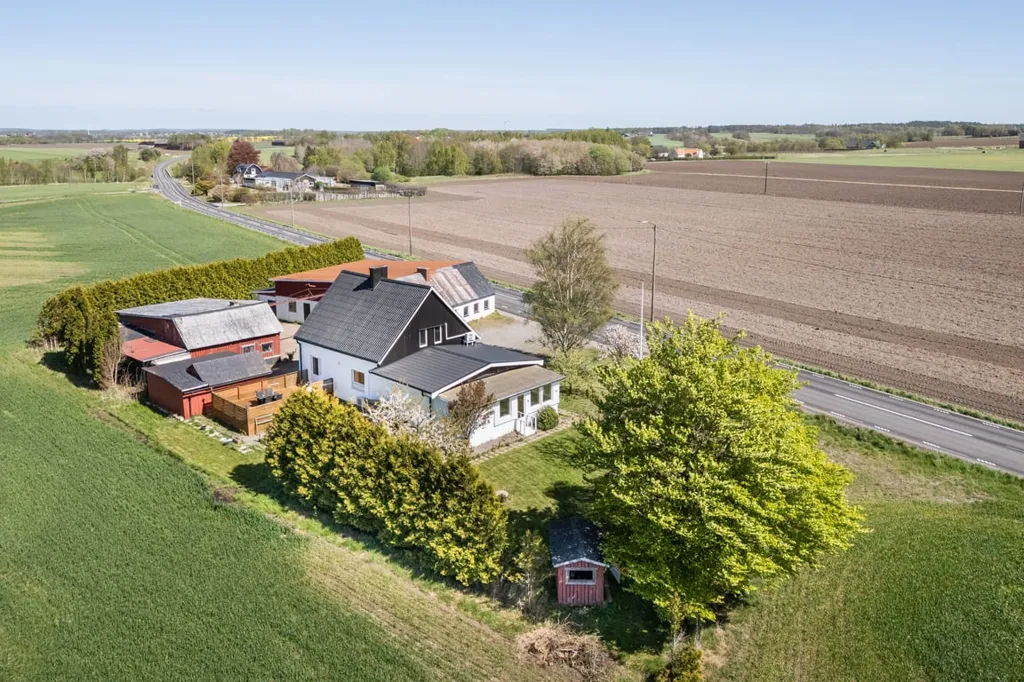 Vista aerea - Villa with Mountain View in Laholm