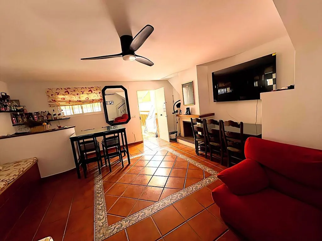 Séjour - Terraced Semi-detached House with Pool in Viña Málaga