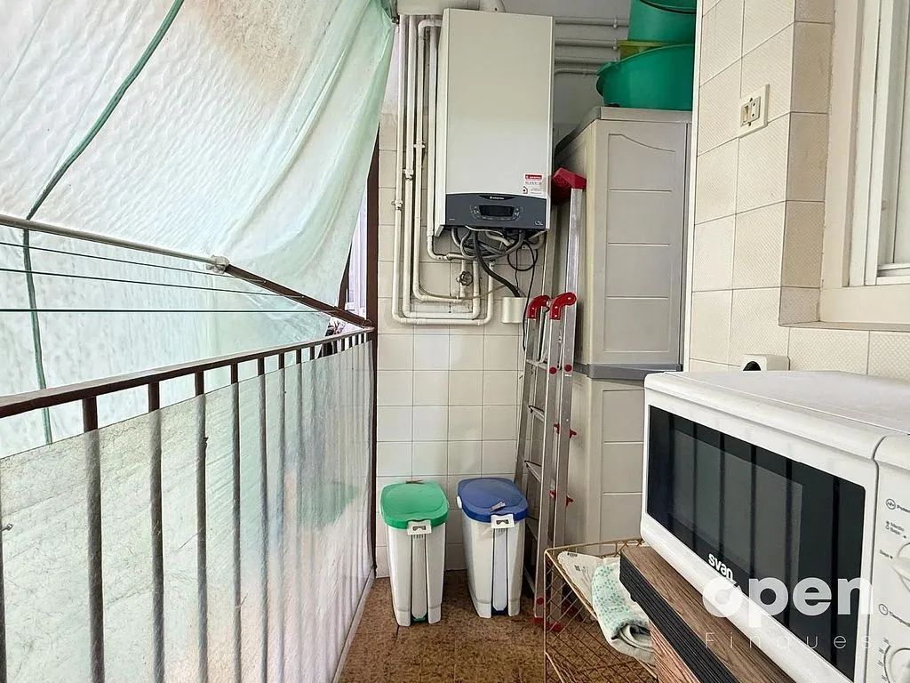 Pesuköök - Apartment with Balcony and Terrace in Diagonal Mar
