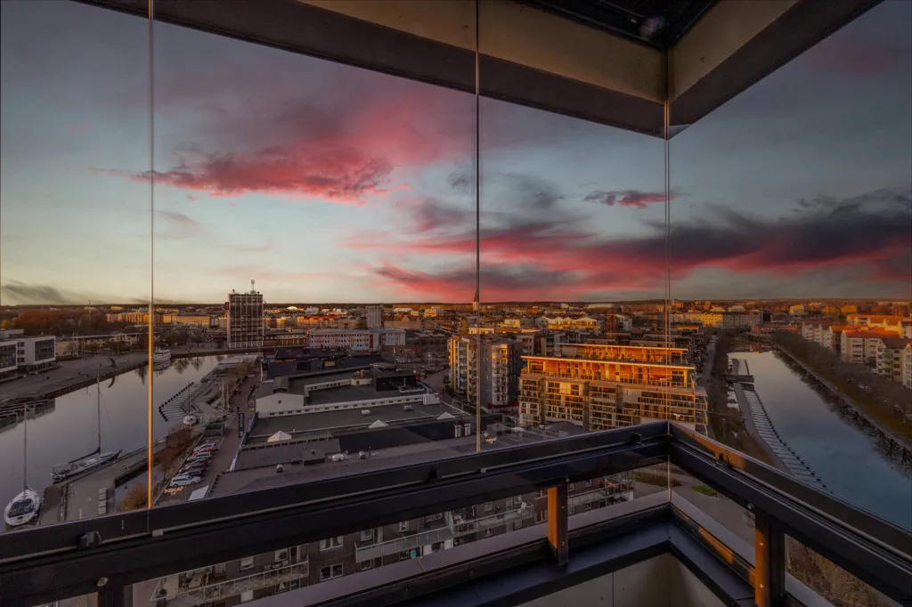 Balcon - Apartment with Water Views in Karlstad