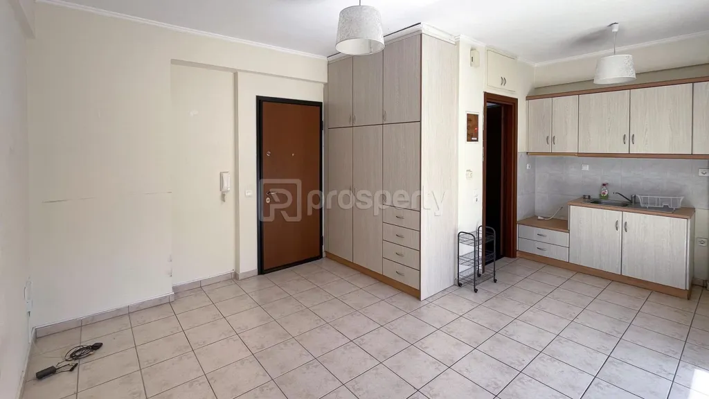 Cuisine - Studio with Balcony in Agios Alexios, Patra