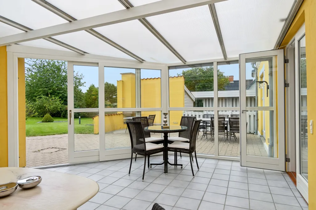 Terrasse - Villa with Sea View in Bønnerup Strand