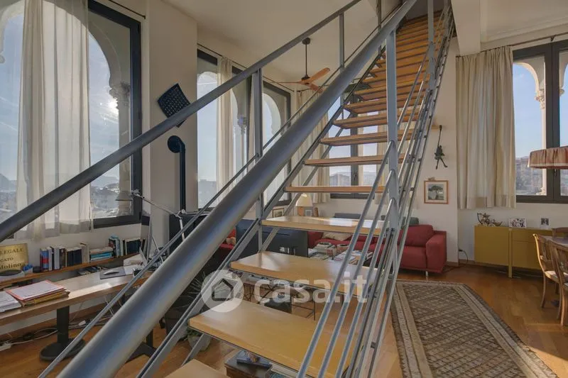 Rooms - Rear-Converted Attico with Balcony in Verbania