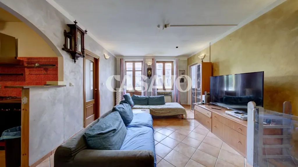 Séjour - Spacious Apartment with Balcony in Turin