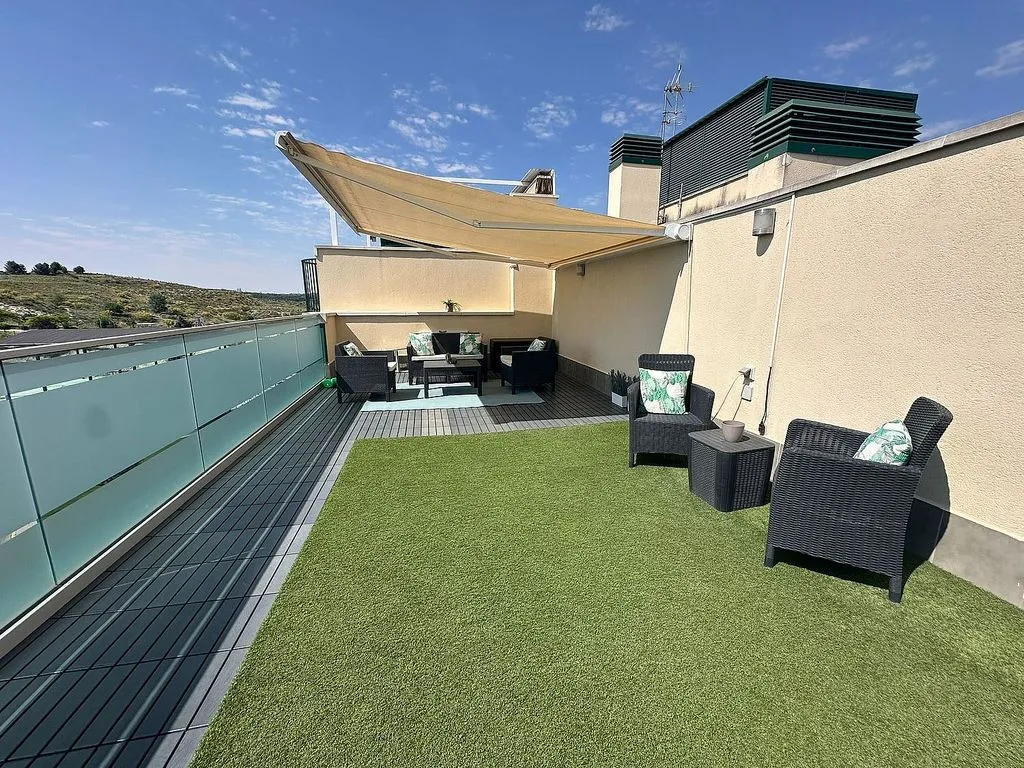 Terrass - Penthouse with Pool in Arganda del Rey