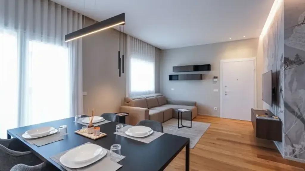 Söögituba - Trilocale with Private Garden in Treviolo