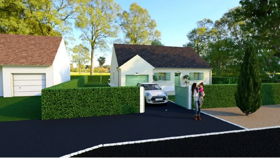 Buildable Plot with Garden in Aufferville
