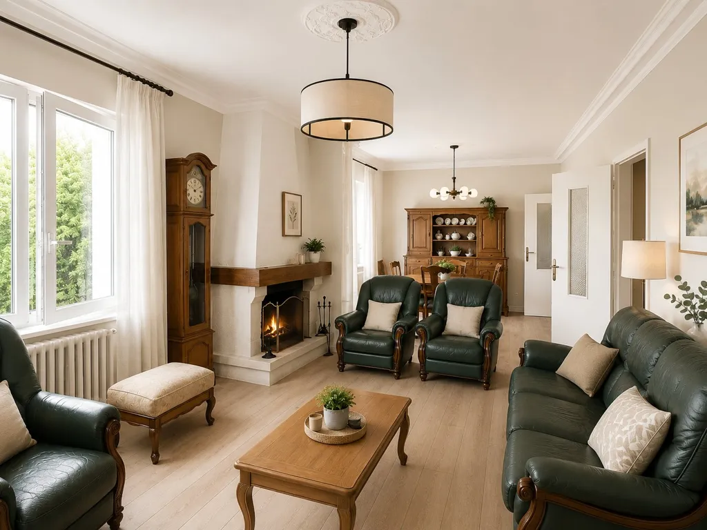 Séjour - Haut de Villa à Rénover au Centre-ville du Pradet