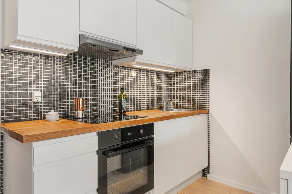Cuisine - Apartment with Garden Access in Vanløse