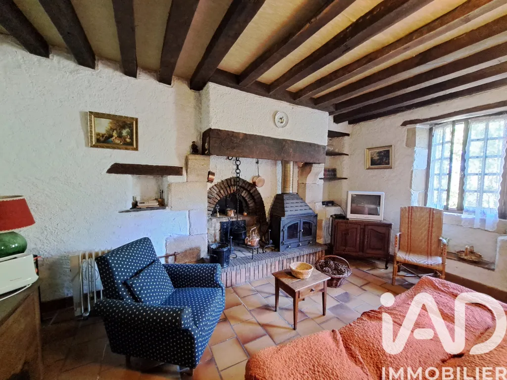 Soggiorno - Renovated Cottage with Garden in Châtel-de-Neuvre