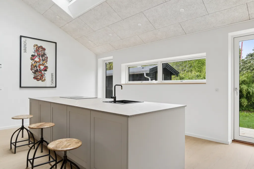 Cuisine - New Summerhouse with Large Windows in Asserbo