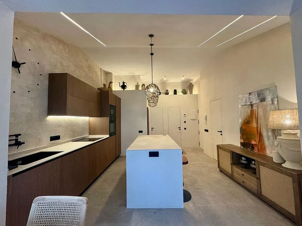 Köök - Luxury Penthouse with Terrace in Alicante Centre