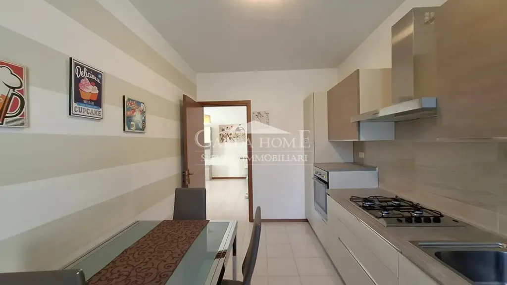 Köök - Bright Trilocale with Balcony in Lonato