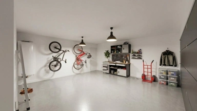 Garage - Maison T4 avec Piscine à Lézignan-la-Cèbe
