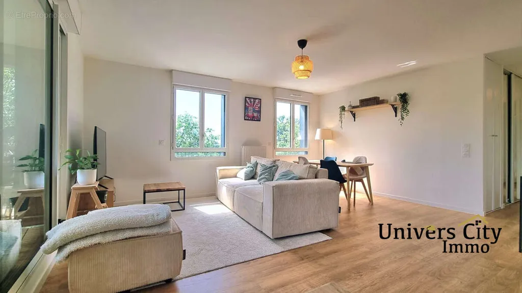 Séjour - Appartement T4 avec Terrasse à Nantes
