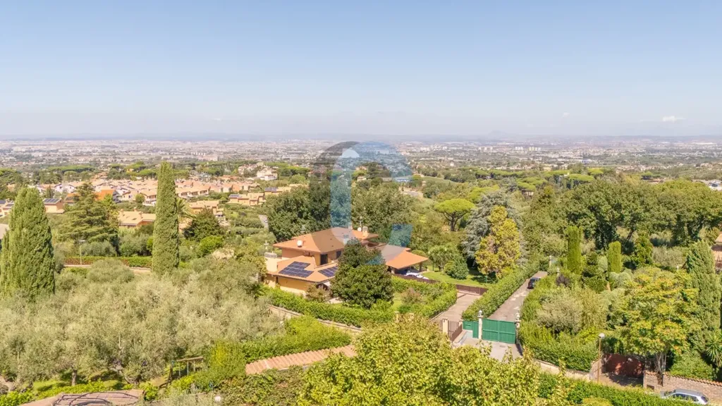Vue aérienne - Villa with Pool and Garden in Frascati