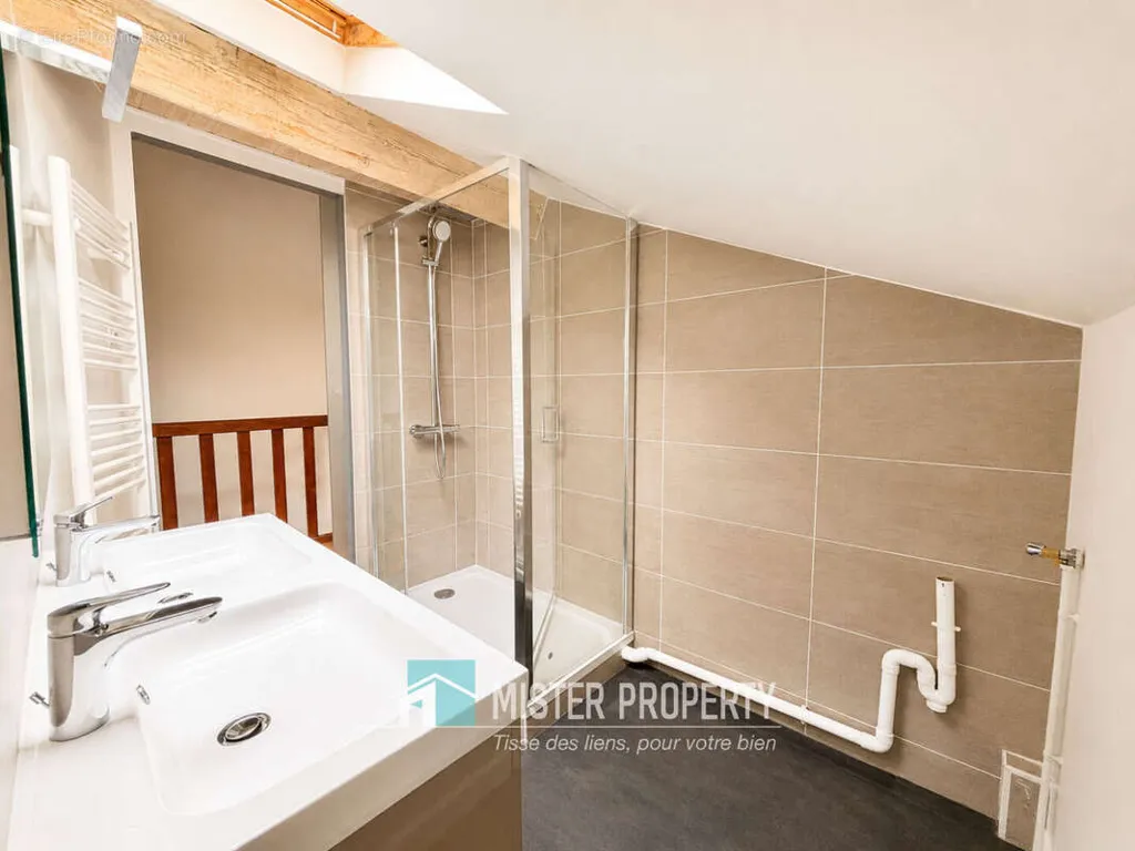 Salles de bain - Duplex Charmant dans le Secteur des 10 Arpents à Sartrouville