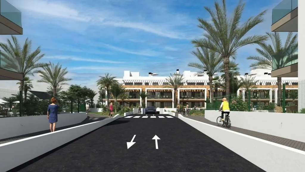 New Apartment with Private Garden near La Serena Golf, Los Alcázares