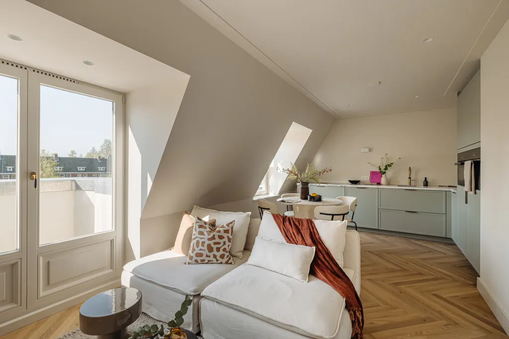 Séjour - Luxury Apartment with Garden View in Amsterdam South