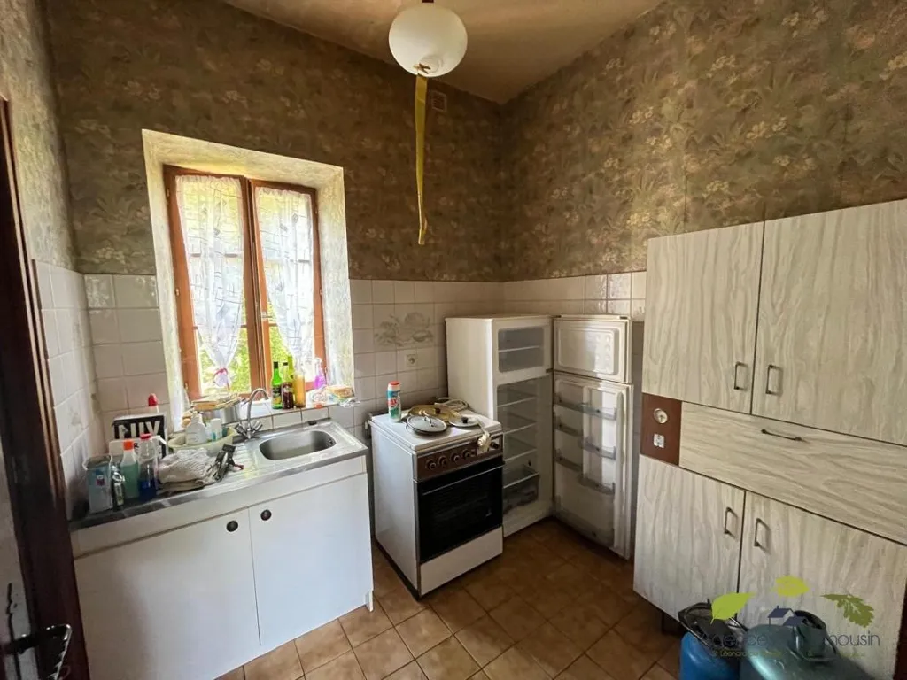 Köök - Rustic Stone Cottage in Les Billanges