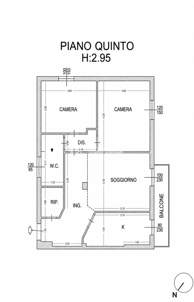 Plaan - Bright Triplex Apartment with Metro Access in Milan