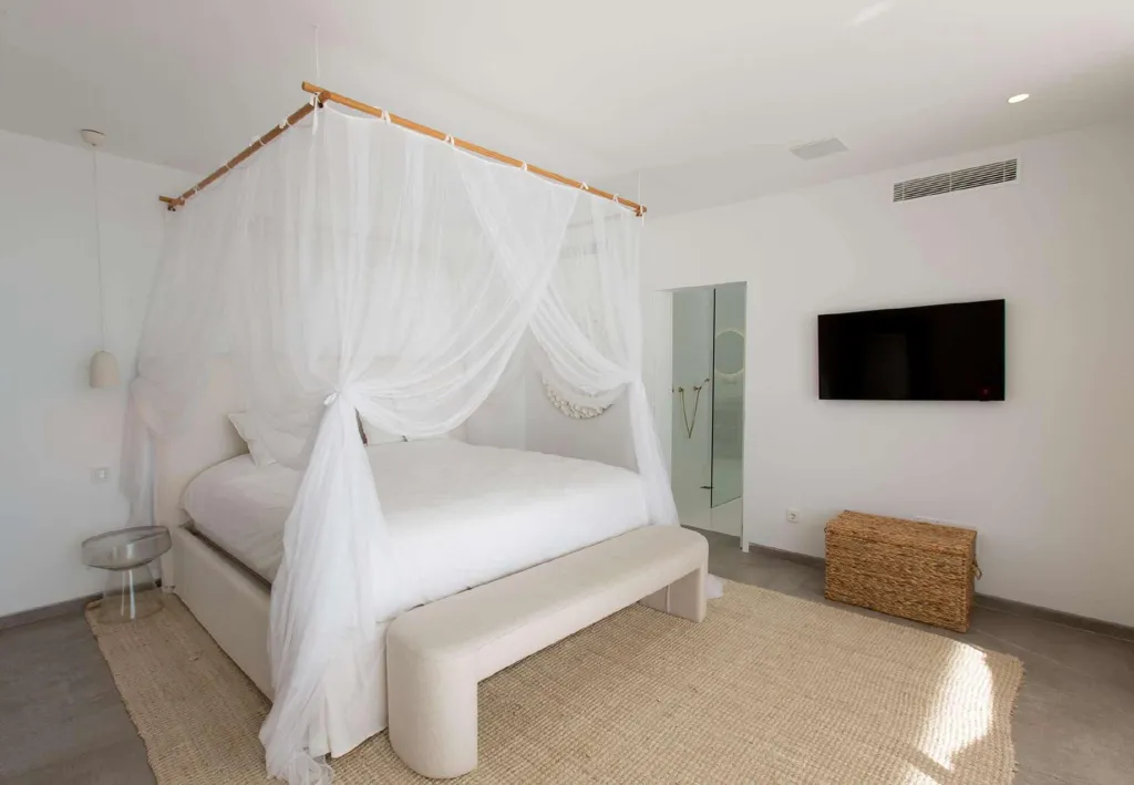 Chambres - Renovated Villa with Sea View in Es Cubells, Ibiza