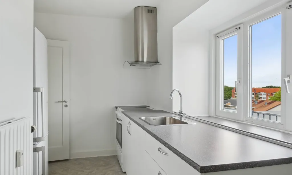 Cuisine - Apartment with Balcony in Vordingborg
