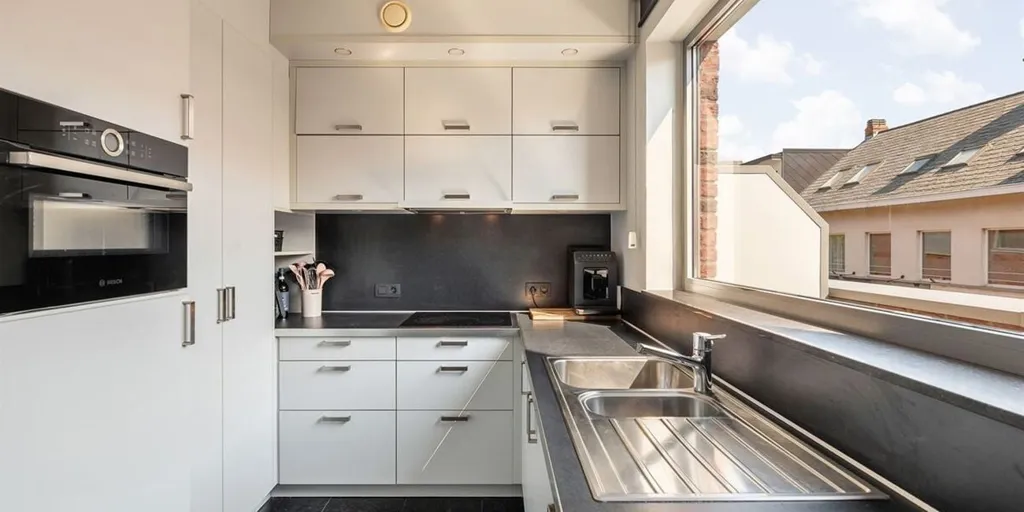 Cuisine - Appartement avec Terrasses dans le Centre de Tessenderlo