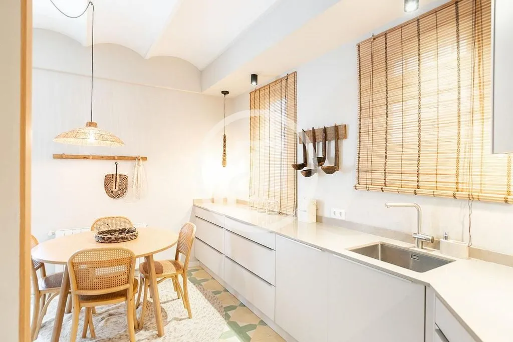 Cuisine - Furnished Flat with Balcony in La Nova Esquerra de l'Eixample