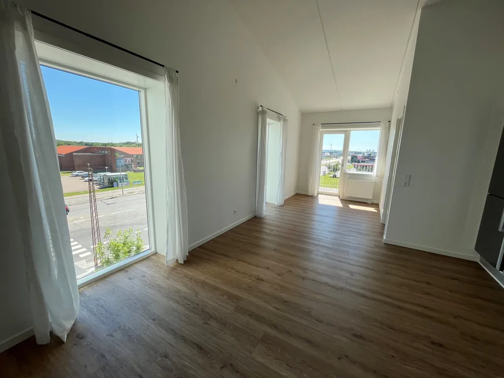 Séjour - Modern Apartment with Balcony in Skalborg, Aalborg
