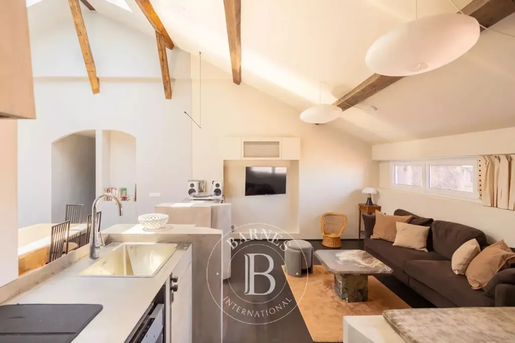 Köök - 4-Bed Apartment with Panoramic View in Marseille 7ème