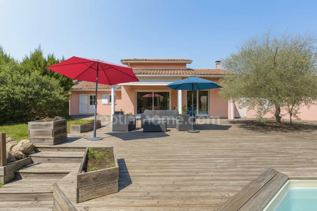 Piscine - Maison Contemporaine avec Piscine sur les Hauteurs d'Auch