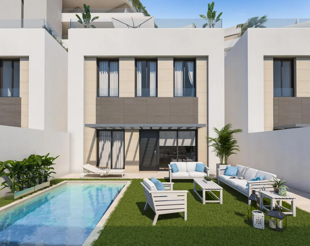 Piscina - Detached Villa with Pool in Hornillo, Águilas