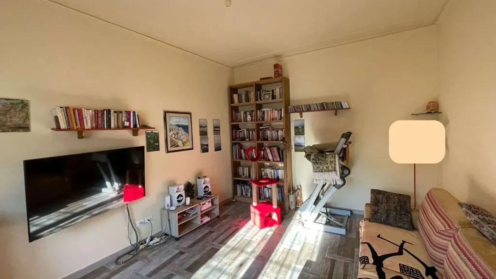 Soggiorno - Restored Villa with River View in Marmirolo