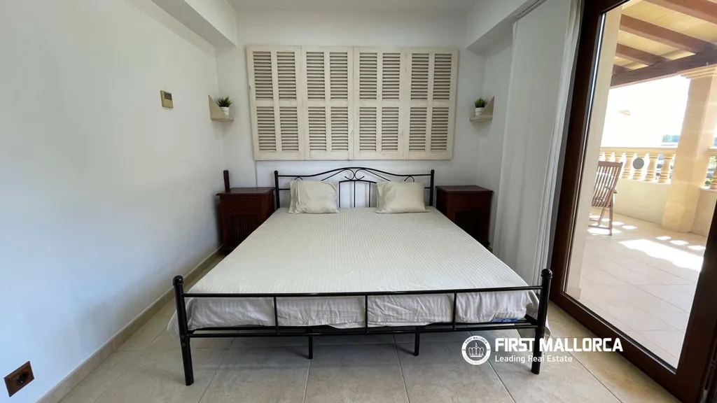 Bedrooms - Furnished Apartment with Mountain View in Pollensa
