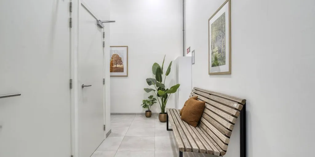 Entrée - Appartement avec vue parc à Boom