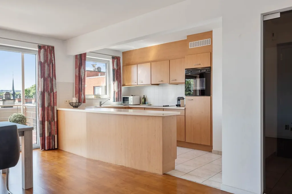 Cuisine - Appartement Central avec Terrasse à Leuven