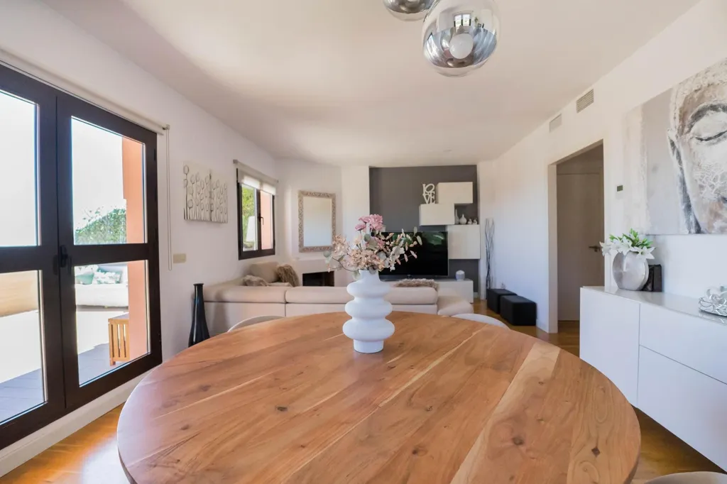Salle à manger - Corner Chalet with Sea View in Benalmádena