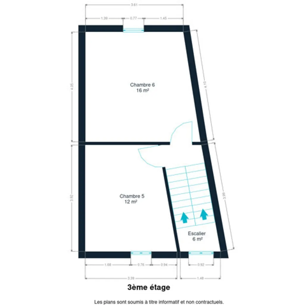 Plan - Propriété Agricole avec Terrasse à Schaerbeek
