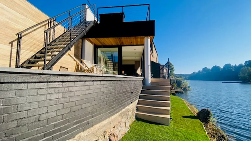 Extérieur - Maison en Pierre avec Terrasse sur Meuse à Namur