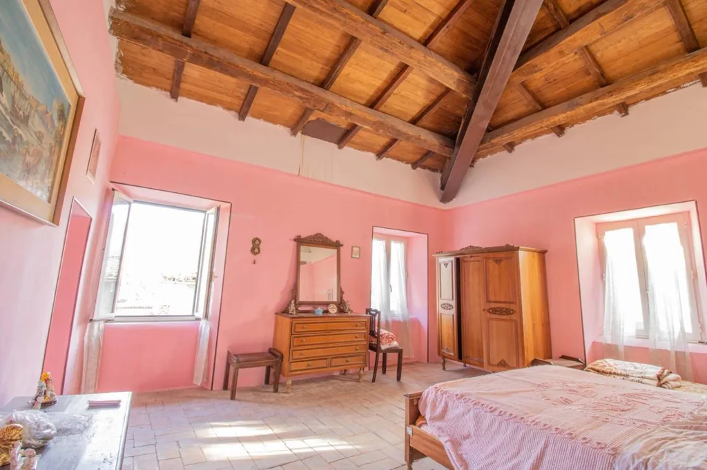 Camere da letto - Historic Cottanello Townhouse with Balcony