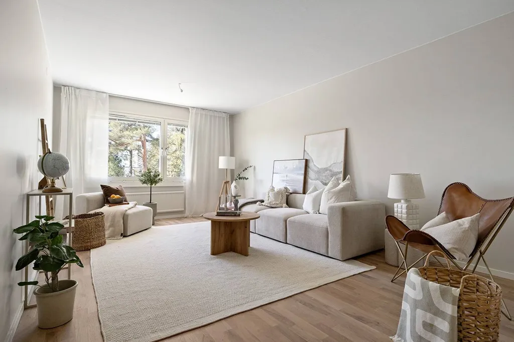 Soggiorno - Modern Flat with Balcony in Kallhäll