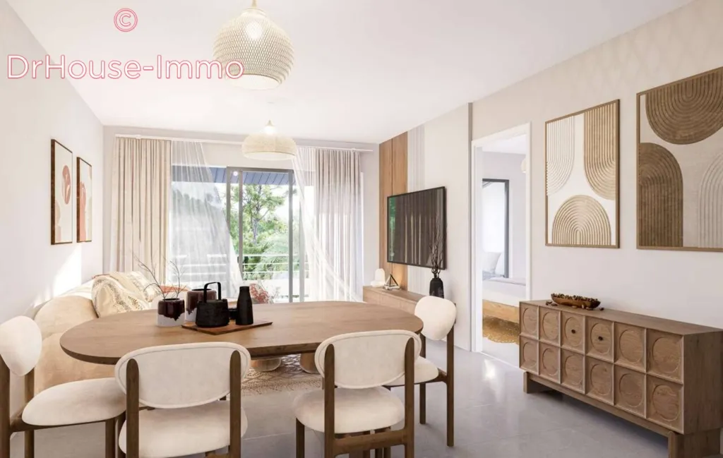 Dining Room - City House with Terraces in Grand Case