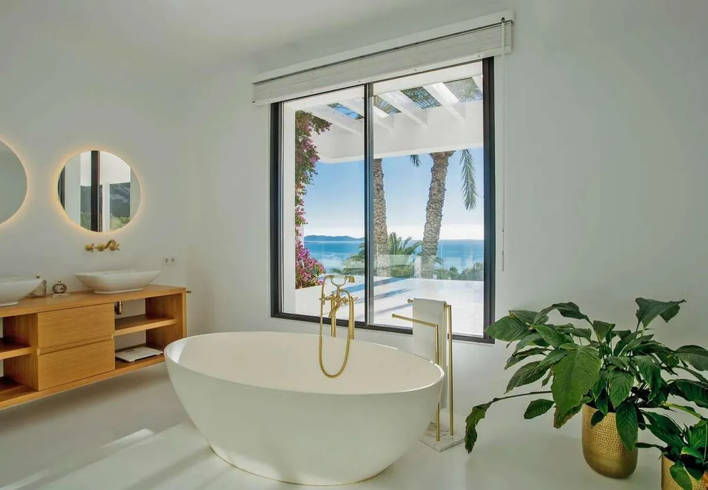 Salles de bain - Renovated Villa with Sea View in Es Cubells, Ibiza