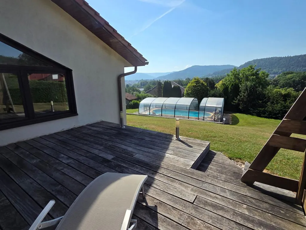 Piscine - Maison d'Architecte avec Vue Panoramique à Saint-Nabord