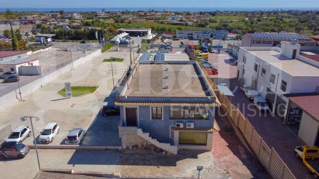 Vue aérienne - Commercial Complex with Sea View in Pachino