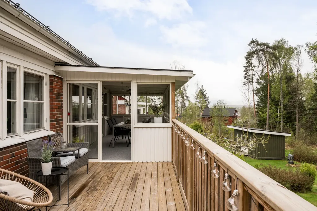 Terrasse - Terraced House with Corner Plot in Forshaga