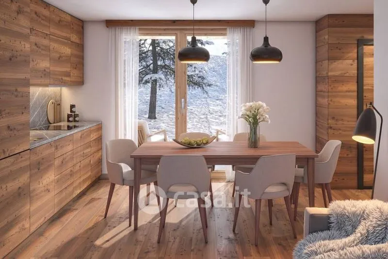 Söögituba - Newly Built Apartment with Balcony in Ayas